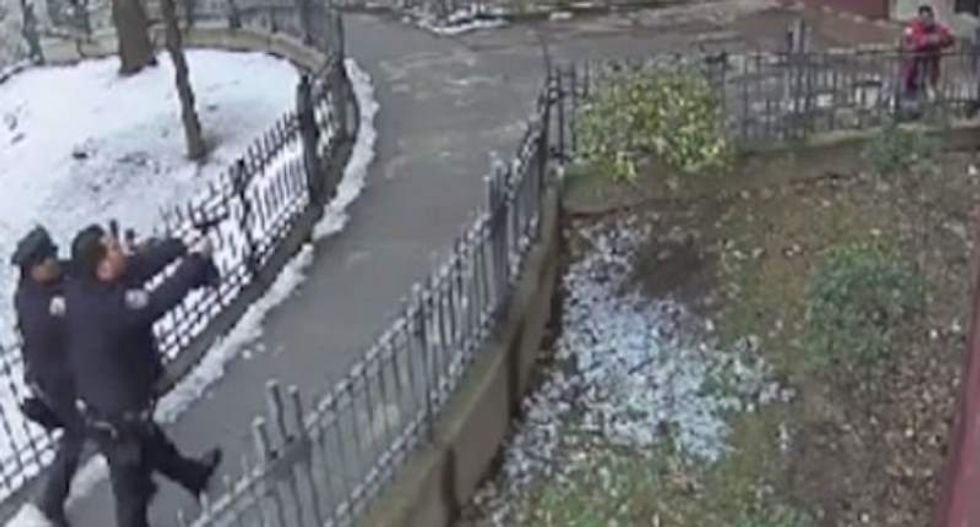 New video reveals NYPD cops fired on unarmed black teen 16 times while he tried to surrender