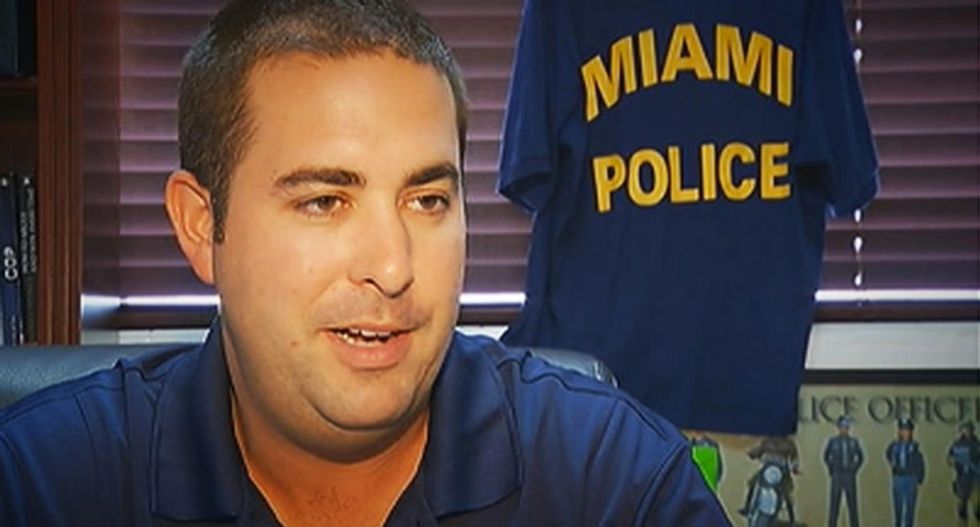 Miami police union head exploits Las Vegas massacre to bash NFL protesters