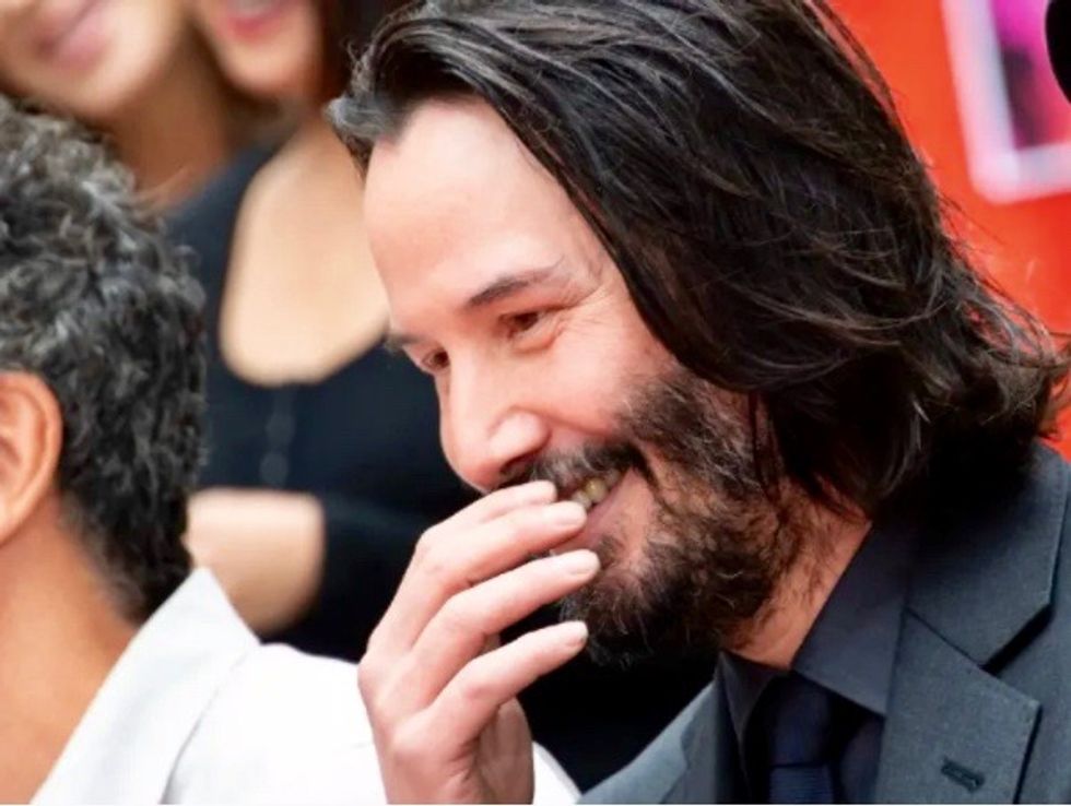 Keanu Reeves brings sunny 'Bill & Ted' sequel to 'darker' world