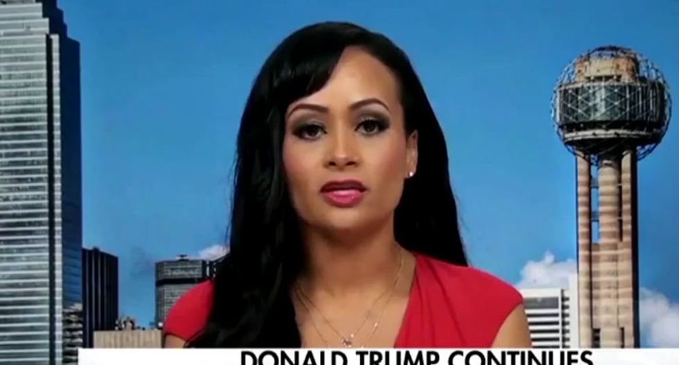 Katrina Pierson goes on Fox News to blame Obama for Trump's immigration flip-flop
