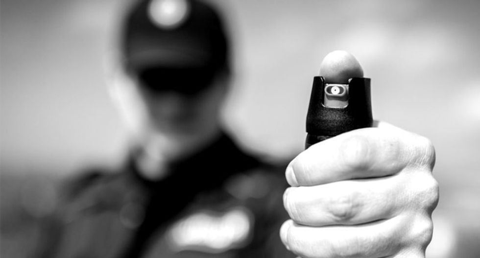 VIDEO: Cop cruelly blasts 84-year-old black woman in the face with pepper spray -- in her own home