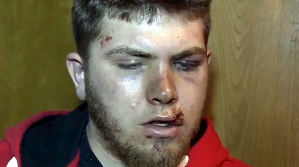 MI men arrested for viciously beating Army veteran they considered a 'n*gger lover'