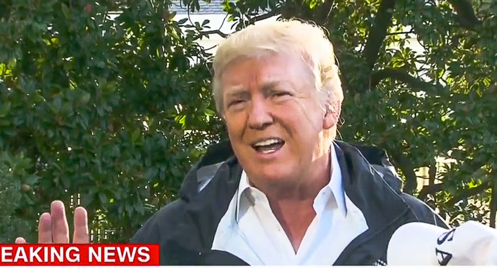 WATCH: Trump calls Vegas shooting 'in many ways a miracle' -- then vows to look at gun laws 'as time goes by'