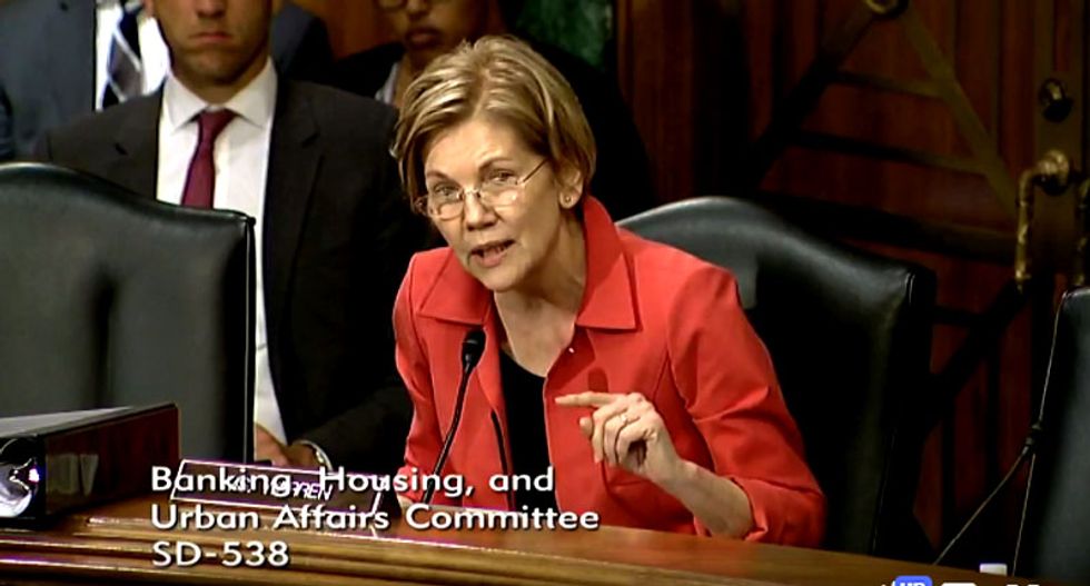 Elizabeth Warren: Justice Dept official has no business reviewing the AT&T/Time Warner deal