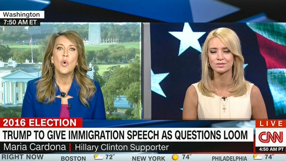 'Cluelessness': CNN strategist's immigration truth bomb leaves Trump surrogate blinking