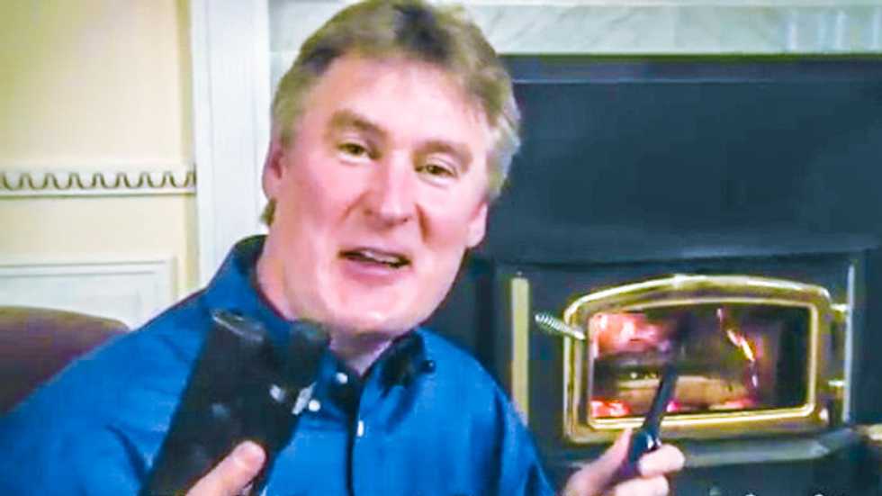Iowa candidate flashes handgun, and threatens to 'blow your balls off' in ad