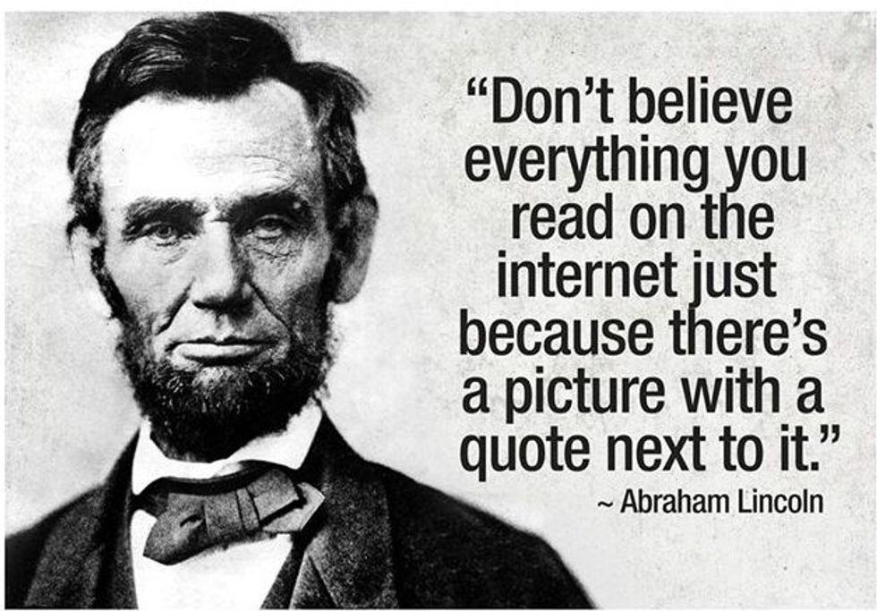 A cautionary tale about getting your history lessons from Internet memes