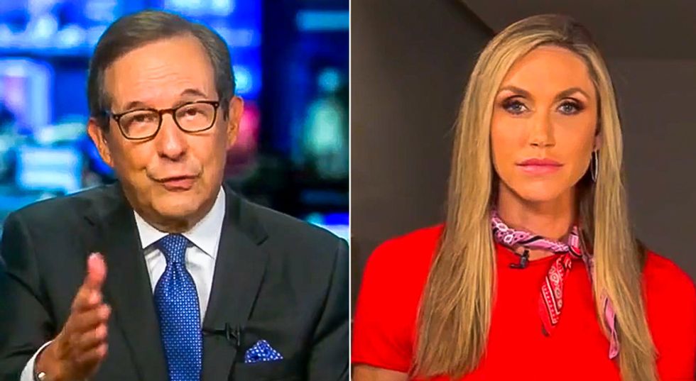 'Super-spreader event': Chris Wallace scolds Lara Trump for 'chairs right next to each other' at RNC