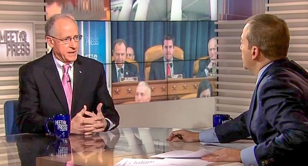 GOP head of Russia probe asks Jesus Christ to forgive him for appearing on Chuck Todd's program