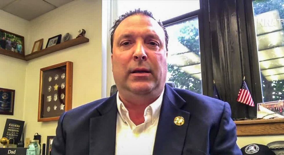 'Peaceful means quiet': Sheriff campaigning for Trump says social justice protests are 'ruining America'