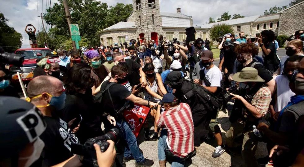 Expert on the radical right warns that vigilantes are preparing 'to launch a coup'