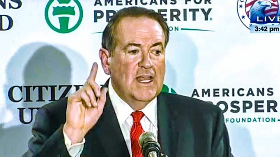 Mike Huckabee tells Koch-backed group: 'More freedom in North Korea' than the U.S.