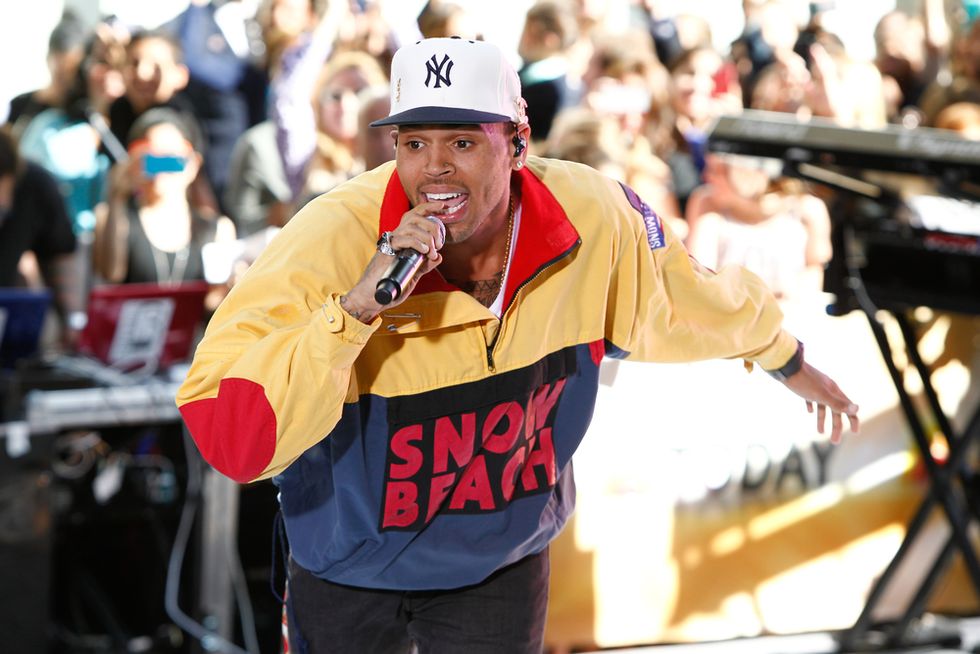 Los Angeles police arrest singer Chris Brown for assault after lengthy standoff