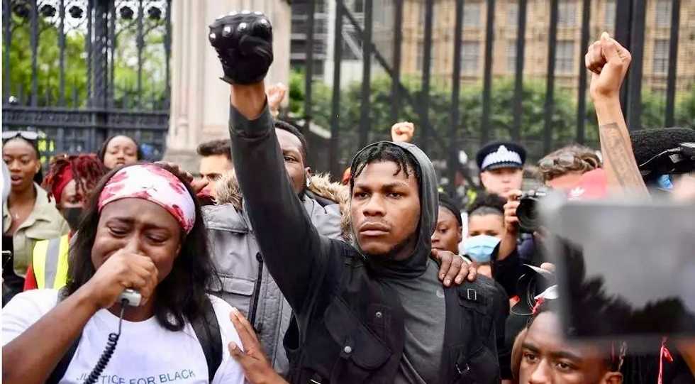 John Boyega says non-white Star Wars characters 'pushed to the side'