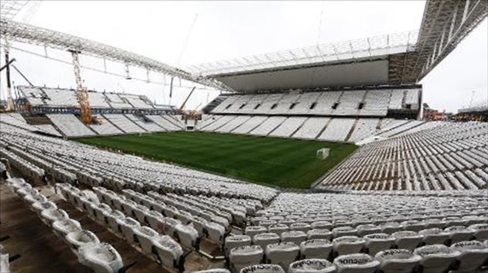Sao Paulo World Cup stadium handed back to owners -- unfinished