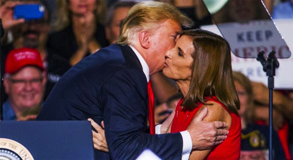 'She's on the way to losing': Internet blasts 'snarling Trumpist' Martha McSally for flipping out on reporter and then doubling down on her insults