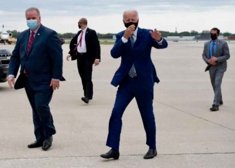 Joe Biden meets family of African American shot by police