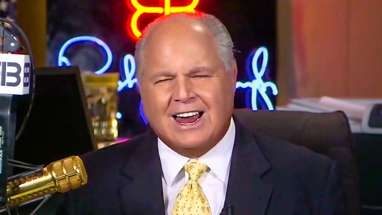 Conservative pundit slammed after saying liberals 'never understood how funny' Rush Limbaugh was
