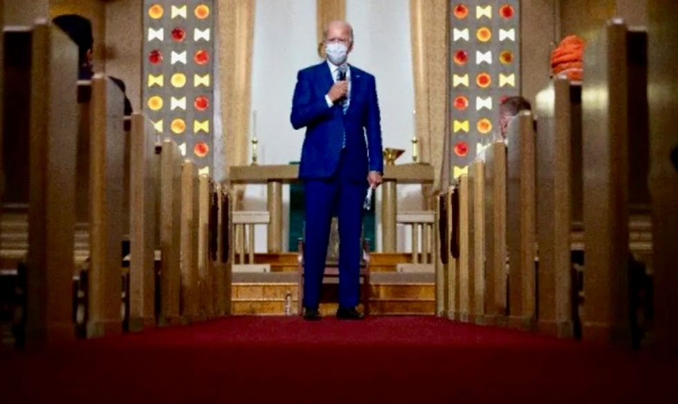 Joe Biden seeks to soothe city on edge after speaking with Jacob Blake