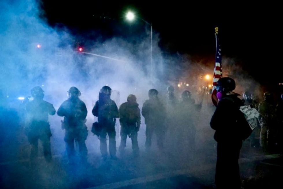 US mayor of Portland bans the use of tear gas by police