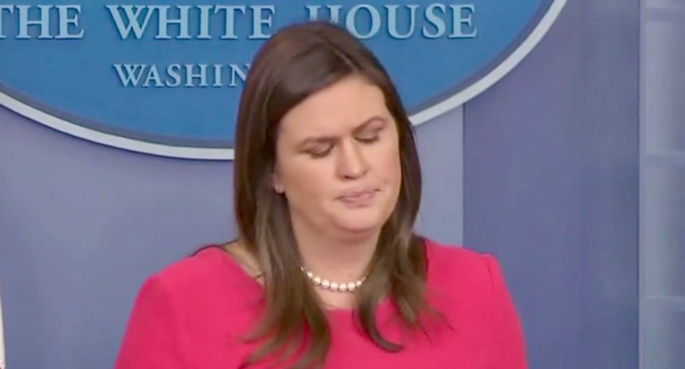 Sarah Sanders refuses to say Manafort should cooperate with Mueller as she’s grilled by CNN's Jim Acosta