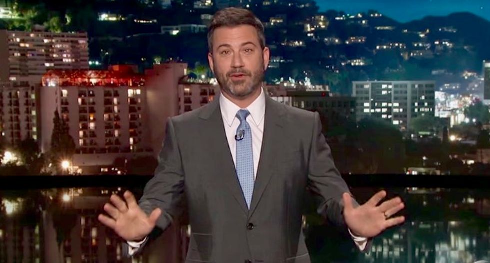 Jimmy Kimmel zings Omarosa: ‘She’s trapped in a house with a bunch of reality TV stars-- just like Melania’