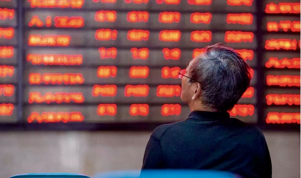 Asian stocks plunge with Wall St as tech surge halted
