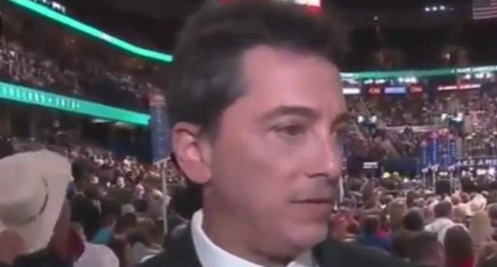Scott Baio ducks question about tweet calling Clinton a 'c*nt': 'It's just a picture'