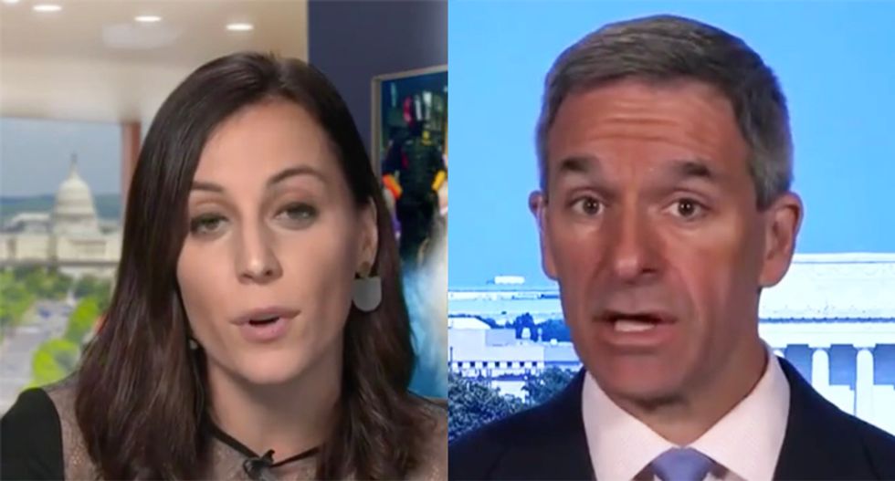 Trump DHS head stumbles on MSNBC trying to defend president's planes full of 'anarchists and looters' claim