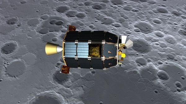 NASA spacecraft vaporized after crashing into the moon at 3,600 mph -- as planned
