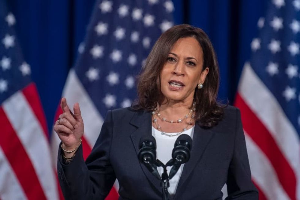 Trump in 'different reality' on racism: Kamala Harris