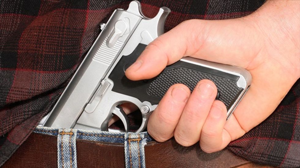 Pistol-packing people of Walmart: Indiana man charged after gun goes off in checkout line