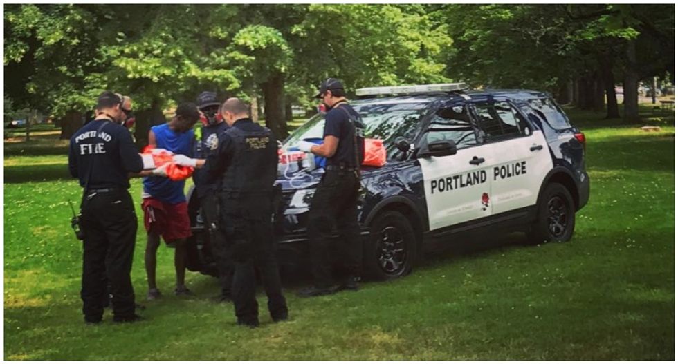 Two white men beat Black man with baseball bats in ‘terrifying racially motivated attack’ in Portland: witness