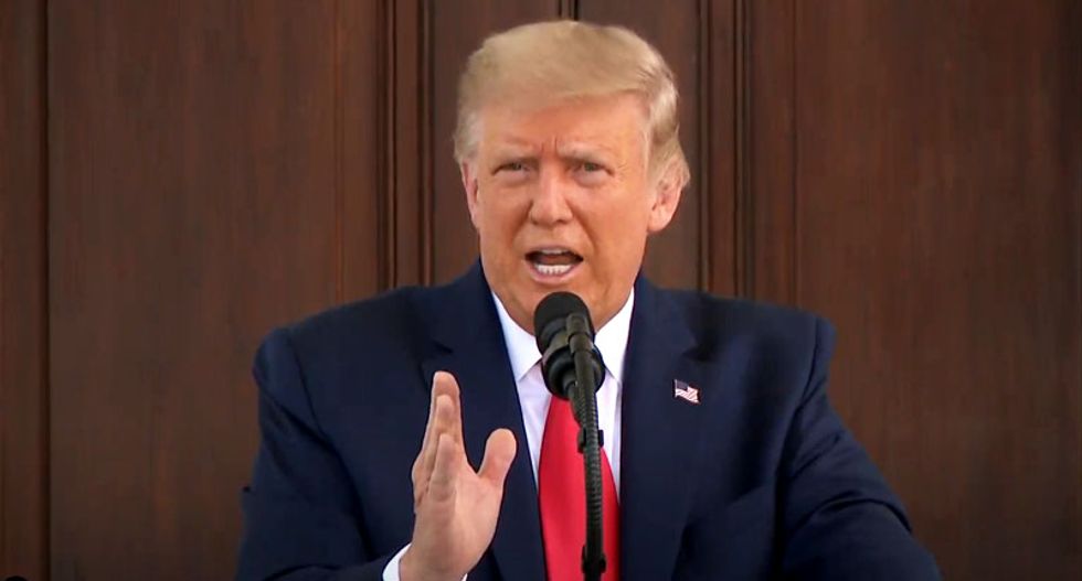 Donald 'Trump is decomposing in real time': President’s town hall meltdown mocked on social media