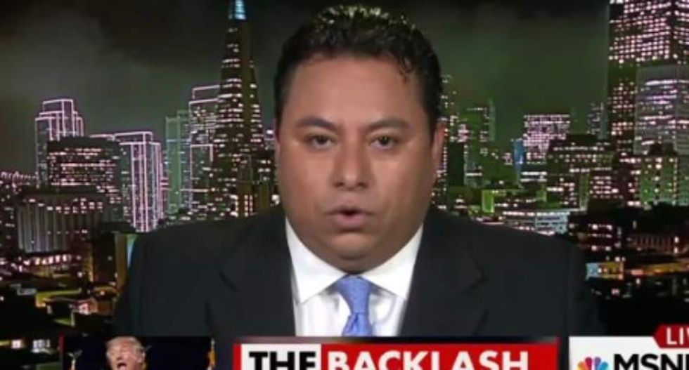 Latino guest stuns MSNBC: Voting for Trump will prevent 'taco trucks on every corner'