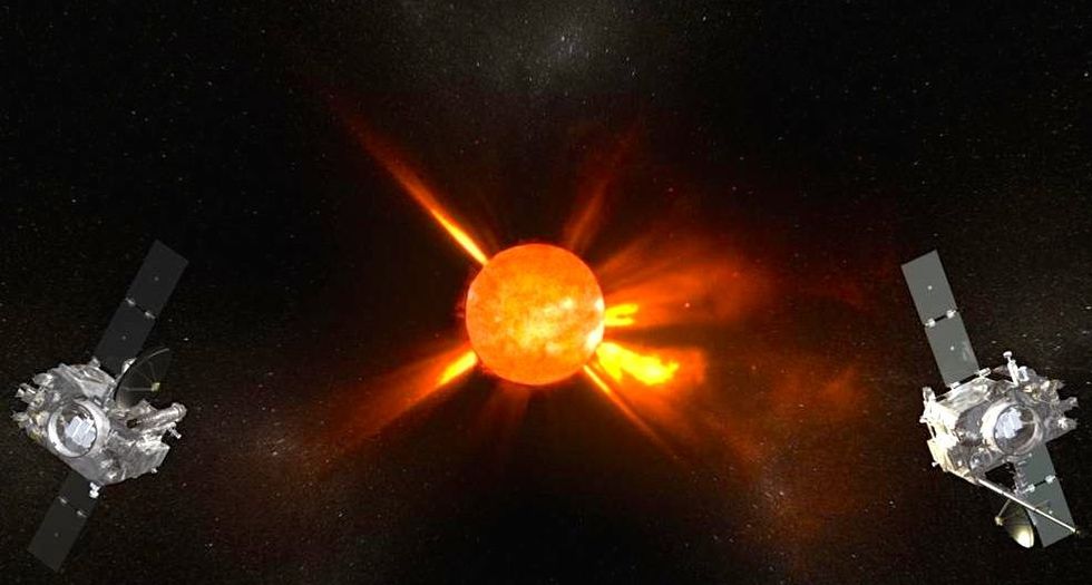 Solar wind evolution imaged for the first time