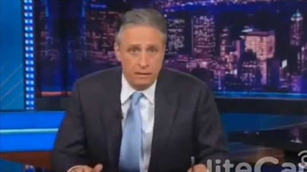 Jon Stewart destroys anti-Clinton sexism: 'It's OK to be a p*ssy, as long as you've got a d*ck'