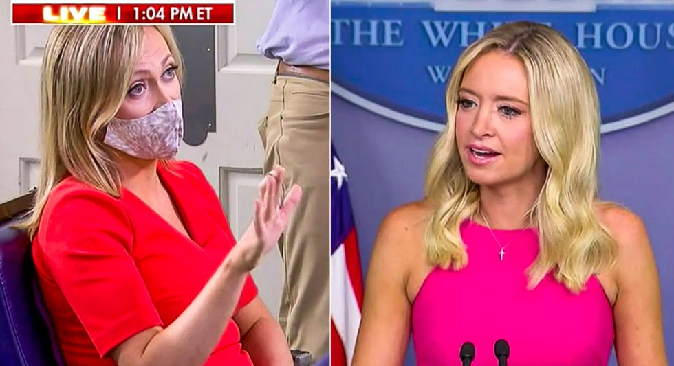 Kayleigh McEnany fumes over Trump audio tapes: 'The president has never lied to the American public on COVID'