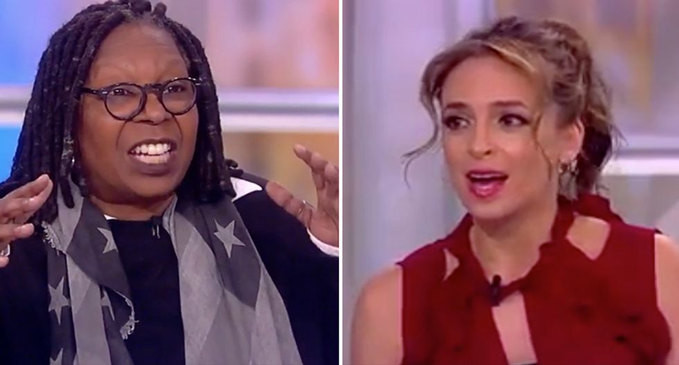 'The View' explodes after conservative host compares Trump-defying Sally Yates to Kim Davis