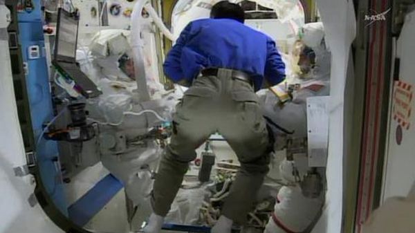 Astronauts to step out on spacewalk for repairs to the International Space Station
