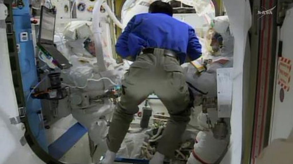 Astronauts to step out on spacewalk for repairs to the International Space Station
