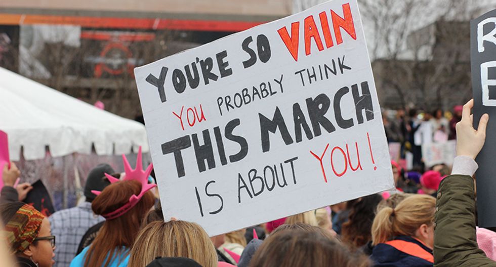 BUSTED: National Archives caught doctoring exhibit to remove criticism of President Trump from women