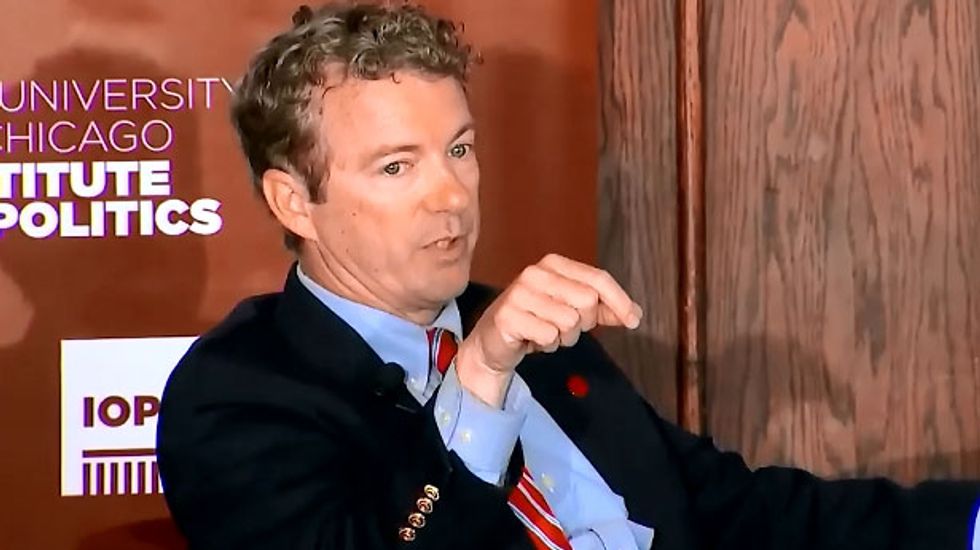 Rand Paul 'happy to compliment' Obama for winding down the racist war on drugs