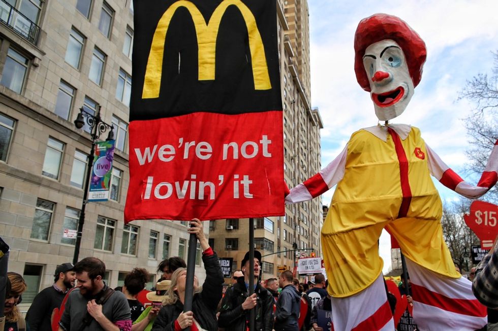 McDonald's, the fight for $15 and the global revolution of fast food workers