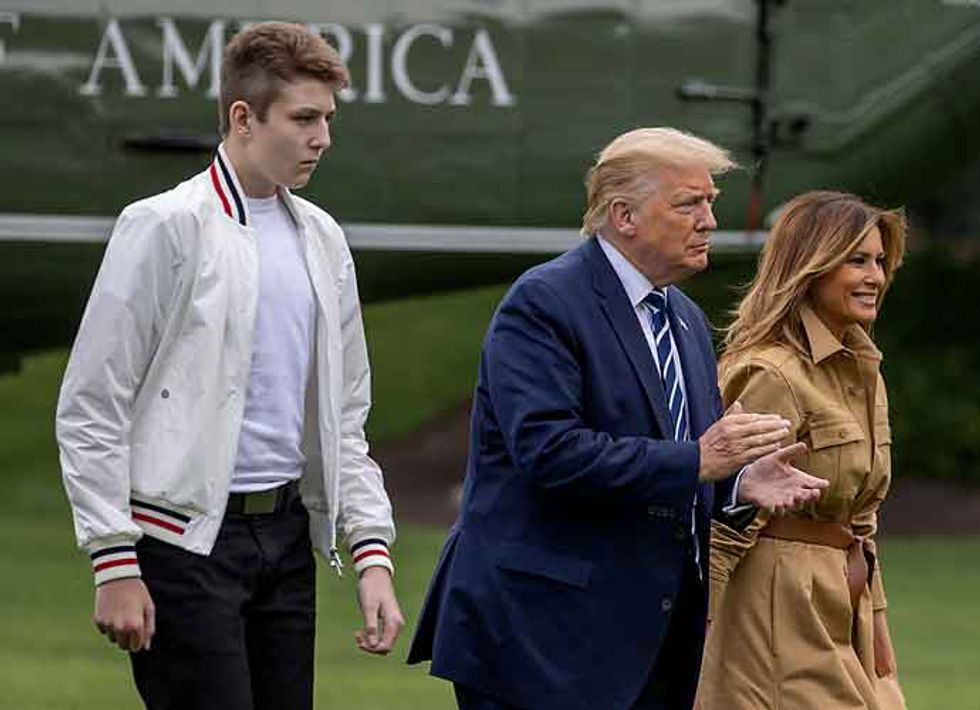 Melania Trump told son Barron Trump ‘to be strong’ after ‘Access Hollywood’ tape’s release