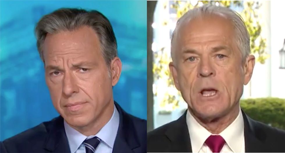 WATCH: CNN's Tapper shuts down Navarro interview over insults and lies about Trump's COVID-19 response