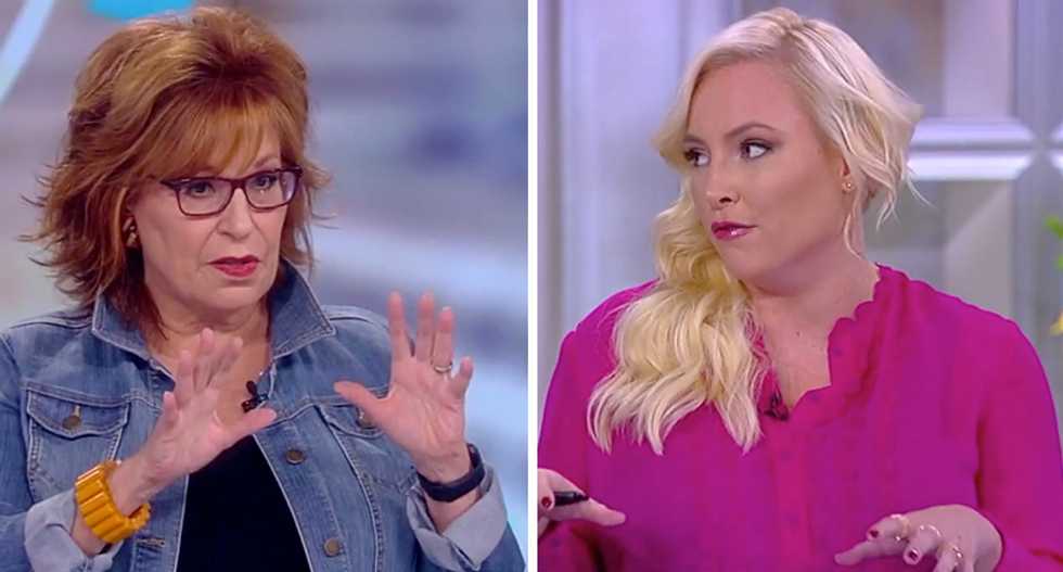 Meghan McCain plays victim when Joy Behar asks why Republicans won’t challenge Trump