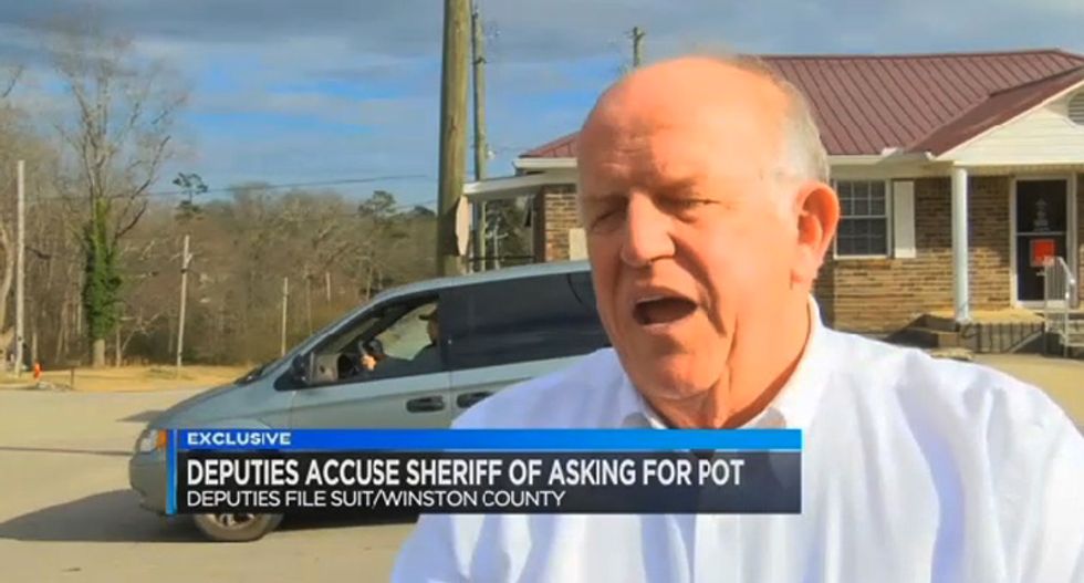 Alabama deputies fired after recording sheriff demanding confiscated weed for his sick aunt