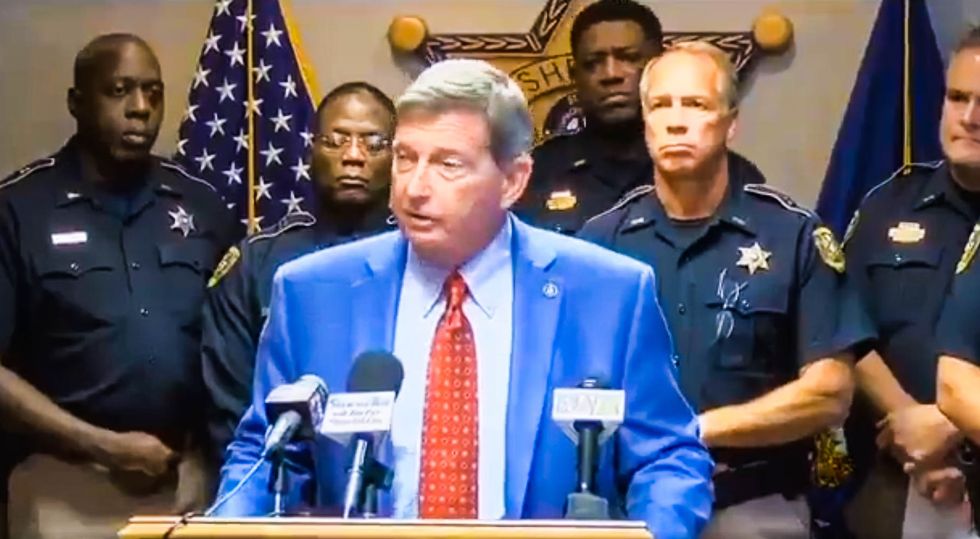 WATCH: Louisiana sheriff rages against releasing 'good' prisoners because 'we use them to wash cars'