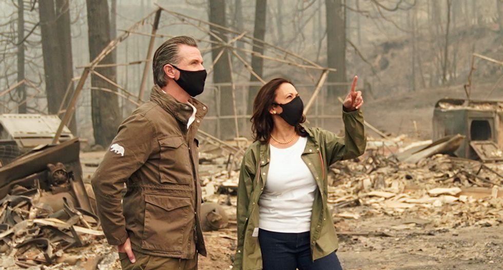 Forest fires as threats to the suburbs take center stage in presidential race